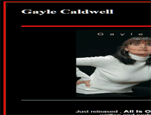 Tablet Screenshot of gaylecaldwell.org